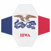 Drapeau de l'État de l'Iowa (Plat)