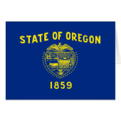 Drapeau de l'État de l'Oregon (Devant horizontal)