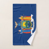 Drapeau de l'État de New York (Serviette à main)
