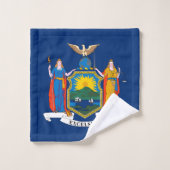 Drapeau de l'État de New York (Gant de toilette)