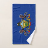 Drapeau de l'État de Pennsylvanie (Serviette à main)