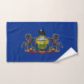 Drapeau de l'État de Pennsylvanie (Serviette à main)
