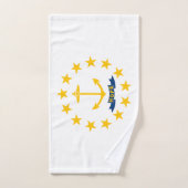 Drapeau de l'État de Rhode Island (Serviette à main)