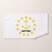 Drapeau de l'État de Rhode Island (Serviette à main)