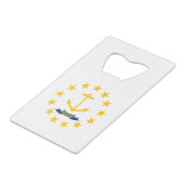 Drapeau de l'État de Rhode Island (Devant Angle)