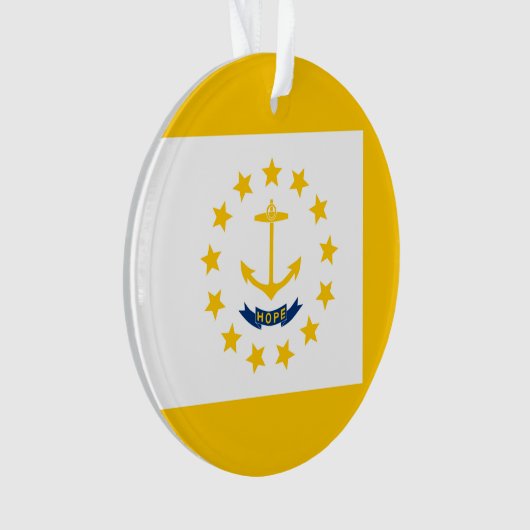 Drapeau de l'État de Rhode Island (devant)