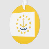Drapeau de l'État de Rhode Island (devant)