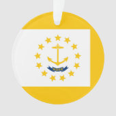 Drapeau de l'État de Rhode Island (devant)