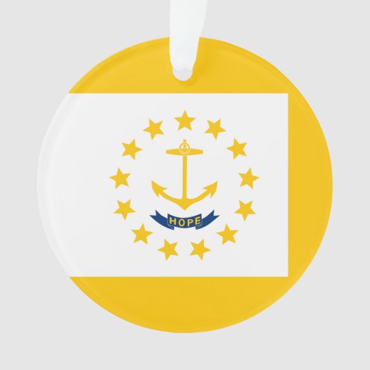 Drapeau de l'État de Rhode Island (devant)