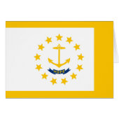 Drapeau de l'État de Rhode Island (Devant horizontal)