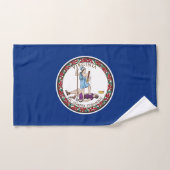 Drapeau de l'État de Virginie (Serviette à main)
