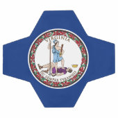 Drapeau de l'État de Virginie (Plat)