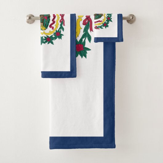 Drapeau de l'État de Virginie-Occidentale (En situation)