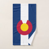 Drapeau de l'État du Colorado (Serviette à main)