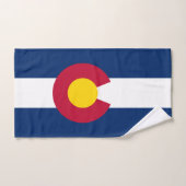 Drapeau de l'État du Colorado (Serviette à main)