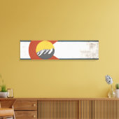 Drapeau de l'État du Colorado toile enveloppée (Insitu(Salon))