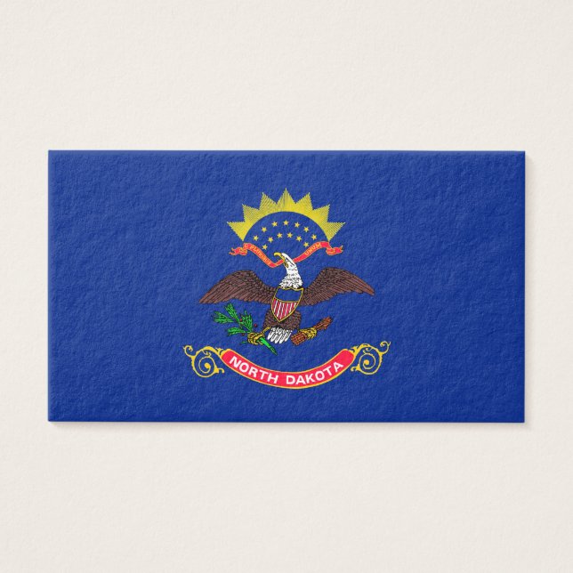 Drapeau de l'État du Dakota du Nord (Devant)