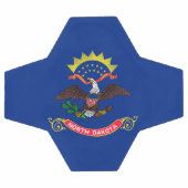 Drapeau de l'État du Dakota du Nord (Plat)