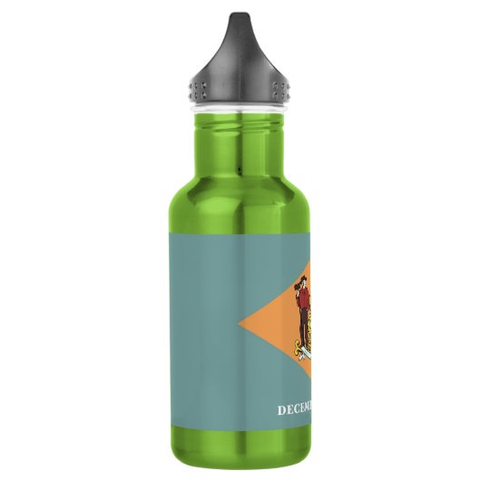 Drapeau de l'Etat du Delaware Bouteille de la Libe (Gauche)