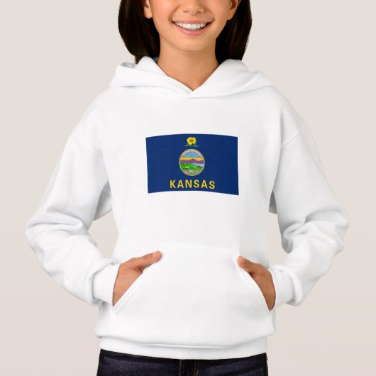Drapeau de l'État du Kansas (Devant)