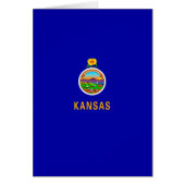 Drapeau de l'État du Kansas (Devant)