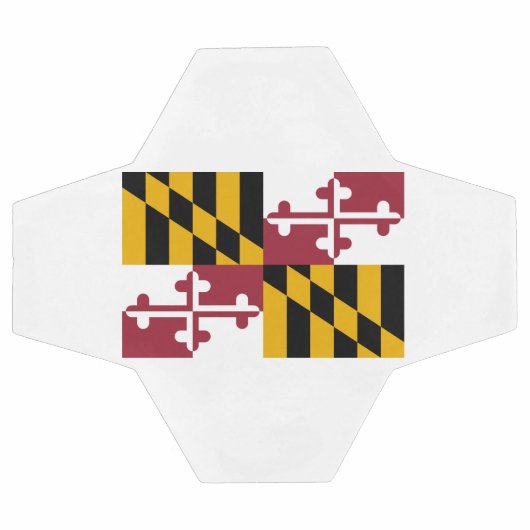 Drapeau de l'État du Maryland (Plat)