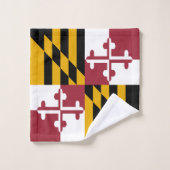 Drapeau de l'État du Maryland (Gant de toilette)