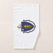 Drapeau de l'État du Massachusetts (Serviette à main)