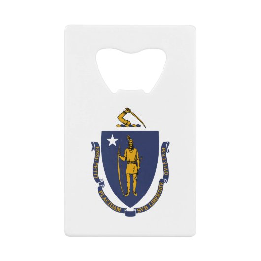 Drapeau de l'État du Massachusetts (Devant)