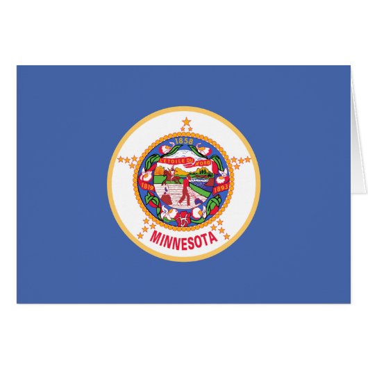 Drapeau de l'État du Minnesota (Devant horizontal)