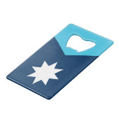 Drapeau de l'État du Minnesota (Devant Angle)