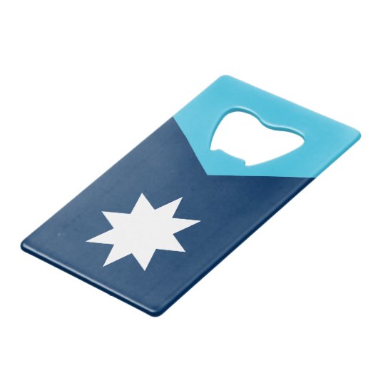 Drapeau de l'État du Minnesota (Dos Angle)