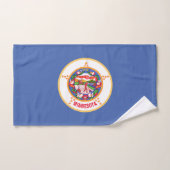 Drapeau de l'État du Minnesota (Serviette à main)