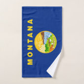Drapeau de l'État du Montana (Serviette à main)