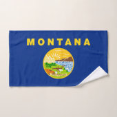 Drapeau de l'État du Montana (Serviette à main)