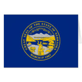 Drapeau de l'État du Nebraska (Devant horizontal)