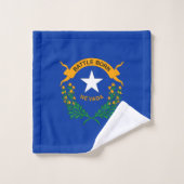Drapeau de l'État du Nevada (Gant de toilette)