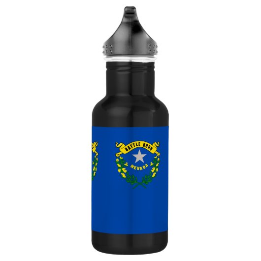 Drapeau de l'état du Nevada Bouteille de la libert (Droite)