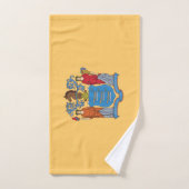 Drapeau de l'État du New Jersey (Serviette à main)