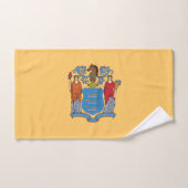Drapeau de l'État du New Jersey (Serviette à main)