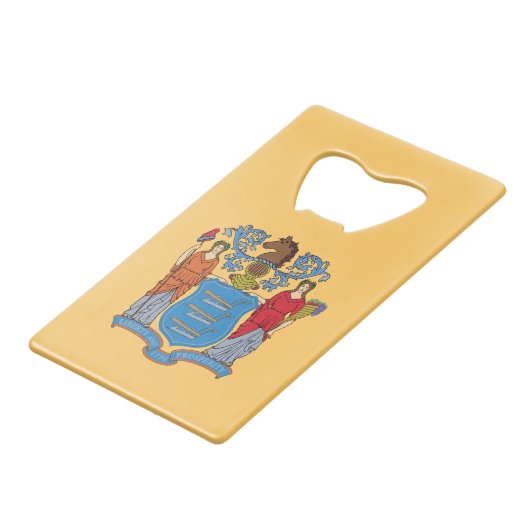 Drapeau de l'État du New Jersey (Dos Angle)