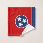 Drapeau de l'État du Tennessee (Gant de toilette)