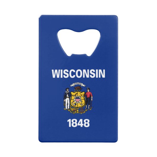 Drapeau de l'État du Wisconsin (Devant)