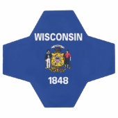 Drapeau de l'État du Wisconsin (Plat)