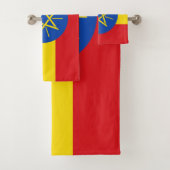 Drapeau de l'Éthiopie (En situation)