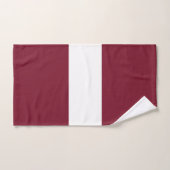 Drapeau de Lettonie (Serviette à main)
