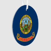 Drapeau de l'Idaho : Etat de Gem, Amérique Montagn (devant)