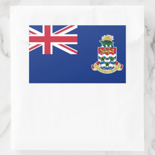 Drapeau de l'île Cayman Stickers (Sac)