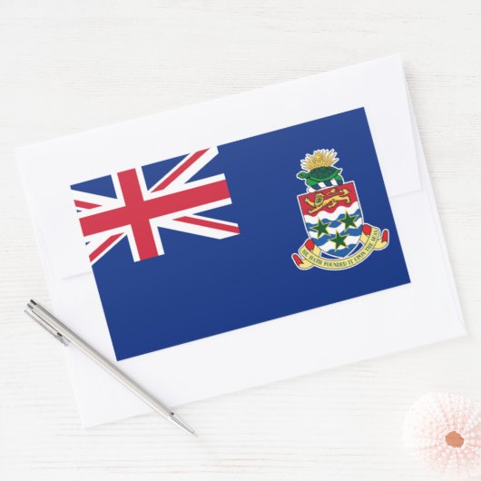 Drapeau de l'île Cayman Stickers (Enveloppe)
