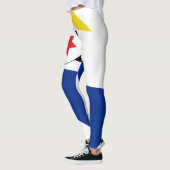 Drapeau de l'île de Bonaire Leggings (Gauche)